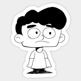 COMIC STRIP BOY Sticker